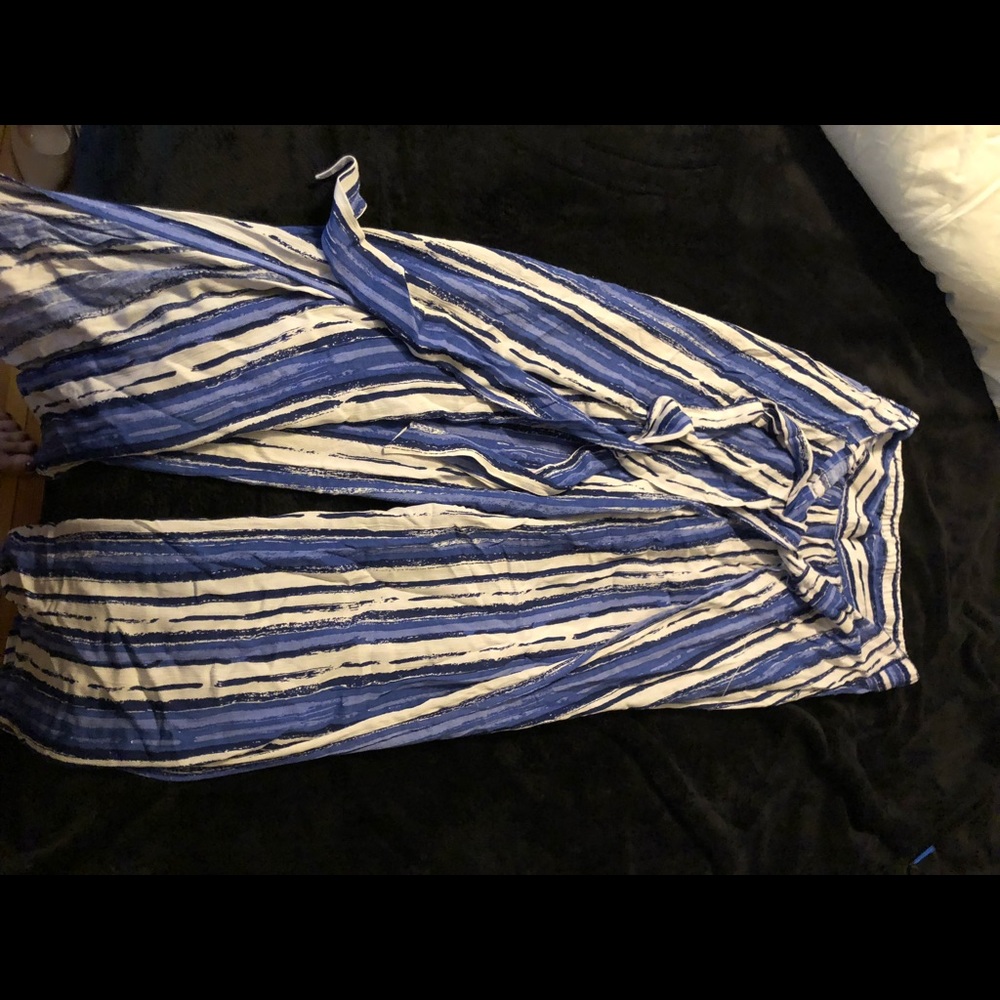 Ankle length palazzo pants
